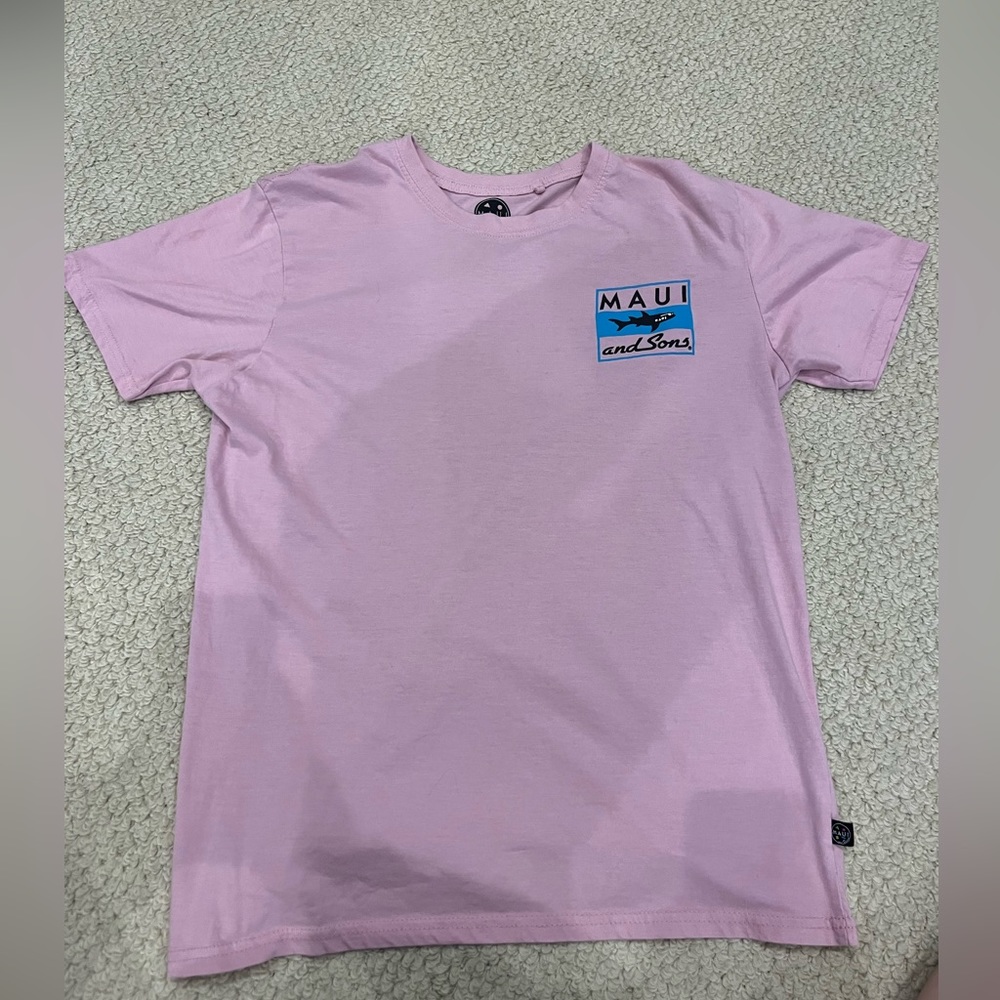 Maui and Sons Pink Oversized T-shirt